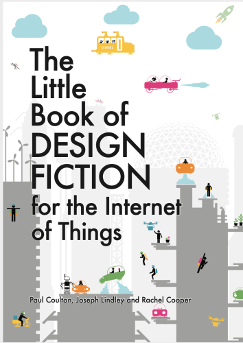 front cover little book of design fiction for the internet of things