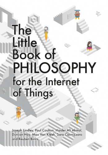 front cover of little book of philosophy for the internet of things